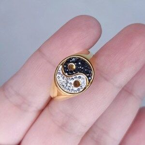 Anillo Yin y Yang