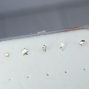 Aros para la nariz tipo puntito