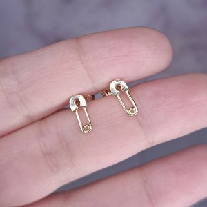 Aros Alfiler de Gancho Rosé