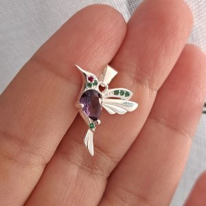 Colgante Colibrí Colorido