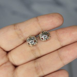 Aros Chanchitos Estrellados