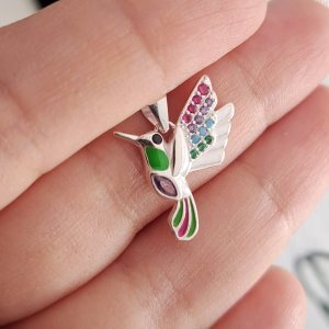 Colgante Colibrí Colorido